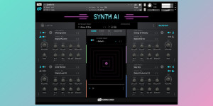 Beitragsbild des Blogbeitrags Sample Logic Synth AI, a new hybrid synth instrument for Kontakt 