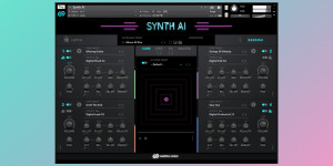 Beitragsbild des Blogbeitrags Sample Logic Synth AI, a new hybrid synth instrument for Kontakt
