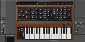 Beitragsbild des Blogbeitrags Moog Minimoog Model D Synthesizer app now available as a macOS plugin