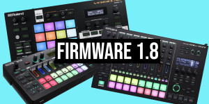 Beitragsbild des Blogbeitrags Roland releases firmware 1.8 for the MC-101, MC-707 and Verselab grooveboxes