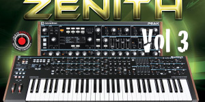 Beitragsbild des Blogbeitrags GEOSynths ZENITH Vol 3, new patch library for the Novation Peak and Summit synths
