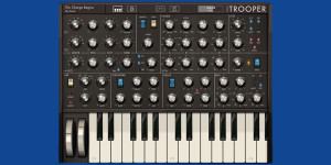 Beitragsbild des Blogbeitrags Yonac Trooper, new virtual analog AUv3 Synthesizer for iOS with extra juice 