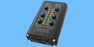 Beitragsbild des Blogbeitrags CEntrance Bouncer: 10-channel mixer and 2-track recorder for your pocket