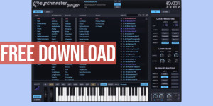Beitragsbild des Blogbeitrags Synthmaster 2 Player plugin with 2000 sounds is FREE for a limited time