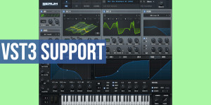 Beitragsbild des Blogbeitrags Xfer Serum v1.35b7 adds VST3 support for macOS and Windows 