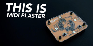 Beitragsbild des Blogbeitrags This.is.NOISE MIDI Blaster, new expressive infrared MIDI MPE controller 