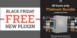 Beitragsbild des Blogbeitrags Waves will release new free plugin for Black Friday and Platinum bundle for $99