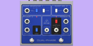 Beitragsbild des Blogbeitrags Behringer Dual-Phase, re-introduction and release of the Mu-Tron Bi-Phase clone