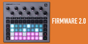 Beitragsbild des Blogbeitrags Novation Circuit Rhythm 2.0 intros beat match, Grid FX hardware controls, and more