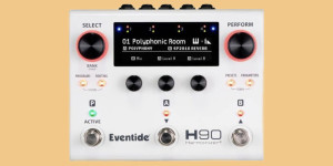 Beitragsbild des Blogbeitrags Eventide H90 Harmonizer, souped-up H9 with twice the power, more algorithms is out now 