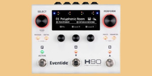 Beitragsbild des Blogbeitrags Eventide H90 Harmonizer, souped-up H9 with twice the power, more algorithms is out now