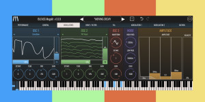Beitragsbild des Blogbeitrags BLEASS Megalit, new easy-to-use wavetable synth for macOS, Windows, and iOS 