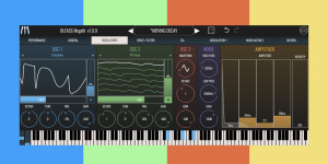 Beitragsbild des Blogbeitrags BLEASS Megalit, new easy-to-use wavetable synth for macOS, Windows, and iOS