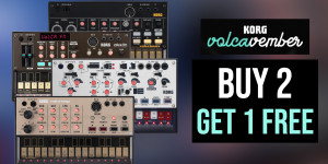 Beitragsbild des Blogbeitrags US-Deal: Korg Volcavember, buy two Volcas, get one for FREE