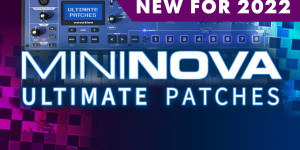 Beitragsbild des Blogbeitrags Ultimate Patches releases new sounds for the Novation Mininova Synthesizer 