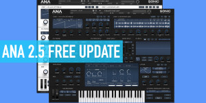 Beitragsbild des Blogbeitrags Sonic Academy ANA 2.5, free upgrade brings multi-sampling 