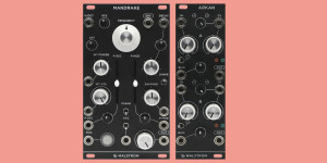 Beitragsbild des Blogbeitrags Malstrom Audio Mandrake kick drum synth and Arkan dual voltage polarizer modules