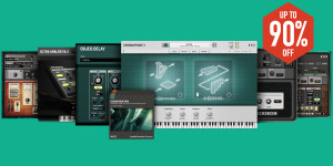 Beitragsbild des Blogbeitrags AAS NKS sale, save up to 90% OFF on physical modeling synths and more