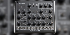 Beitragsbild des Blogbeitrags GRP A1, new desktop analog Synthesizer unveiled at Roma Modulare