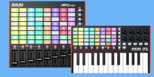 Beitragsbild des Blogbeitrags Akai APC Mini Mk2 and APC Key 25 Mk2, Ableton Live controllers get a facelift