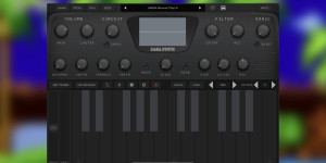 Beitragsbild des Blogbeitrags Audiokit Saga Synth, new retro 16-bit game synth for iOS AUv3