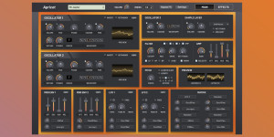 Beitragsbild des Blogbeitrags Apricot, a free subtractive “CLAP” Synthesizer plugin for mac, win, and Linux 
