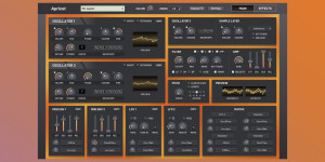 Beitragsbild des Blogbeitrags Apricot, a free subtractive “CLAP” Synthesizer plugin for mac, win, and Linux