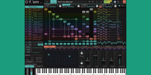 Beitragsbild des Blogbeitrags Tracktion F.em, multi-layer FM synth plugin on sale for 29€ (82% OFF) 