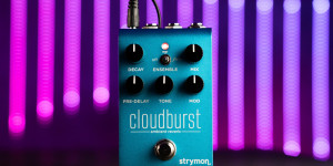 Beitragsbild des Blogbeitrags Strymon Cloudburst, a new ambient reverb for exploring lush soundscapes 