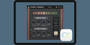 Beitragsbild des Blogbeitrags AudioThings inspiring filter bank plugin Things Bubbles is now available for iOS AUv3 
