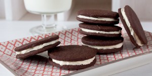 Beitragsbild des Blogbeitrags Homemade Oreo Kekse