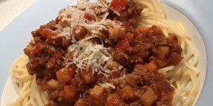 Beitragsbild des Blogbeitrags Spaghetti Bolognese – der Kinder-Klassiker 
