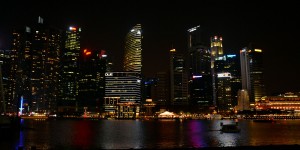 Beitragsbild des Blogbeitrags Die Lichter Singapurs