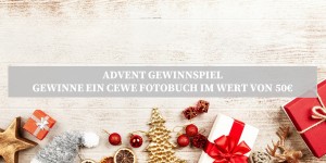 Beitragsbild des Blogbeitrags Adventsgewinnspiel: Gewinne ein CEWE-Fotobuch im Wert von 50€