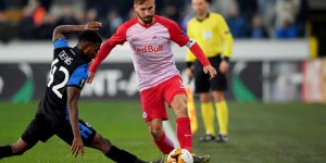 Beitragsbild des Blogbeitrags Erste Saisonpleite: Salzburg muss sich Brügge nach Halbzeitführung geschlagen geben 