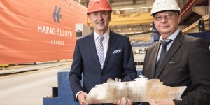 Beitragsbild des Blogbeitrags Hapag-Lloyd Cruises – Baubeginn des zweiten Expeditionsschiffes 