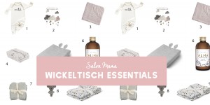 Beitragsbild des Blogbeitrags Schöne Wickeltisch Essentials