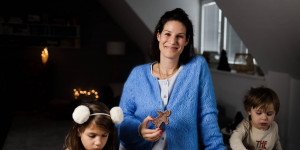 Beitragsbild des Blogbeitrags Backen mit Kindern: Das SALON MAMA Lebkuchenrezept