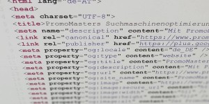 Beitragsbild des Blogbeitrags Meta Tags für Benutzer und SEO optimieren