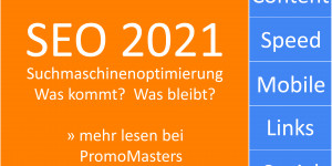 Beitragsbild des Blogbeitrags SEO Trends 2021 – Suchmaschinenoptimierung