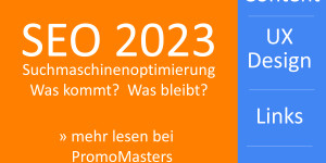 Beitragsbild des Blogbeitrags Suchmaschinenoptimierung – SEO Trends 2023