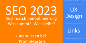 Beitragsbild des Blogbeitrags Suchmaschinenoptimierung – SEO Trends 2023 