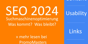 Beitragsbild des Blogbeitrags SEO Trends 2024 für die  Suchmaschinenoptimierung (laufend aktualisiert) 