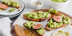 Beitragsbild des Blogbeitrags Avocadobrot 