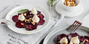 Beitragsbild des Blogbeitrags Rote Rüben Carpaccio