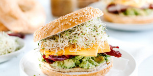 Beitragsbild des Blogbeitrags Avocado Bagels 