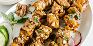 Beitragsbild des Blogbeitrags Asia Jackfruit Spieße