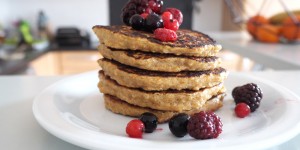 Beitragsbild des Blogbeitrags Lieblingsfrühstück: Quinoa Pancakes