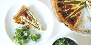 Beitragsbild des Blogbeitrags Spargelquiche 