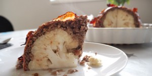 Beitragsbild des Blogbeitrags Karfiol-Bombe mit Speck